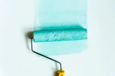 Peinture intérieure à la Grande-Fosse — murs, plafonds et boiseries